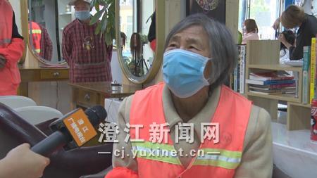 理发 采访：朱琼芬